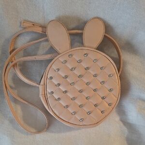 Playful Quilted Tan Mini Bag